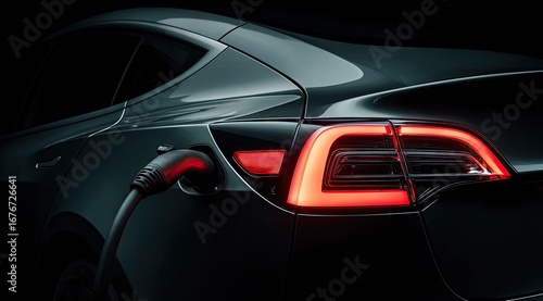 Dark electric car charging