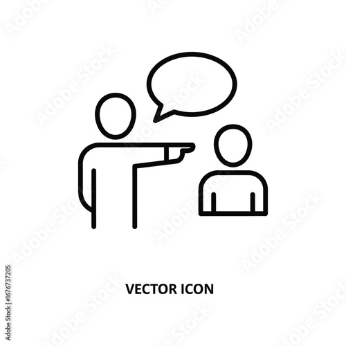 Conversation Icon: Depicting a thought bubble, conversation icon signifies the art of effective communication and dialogue between individuals.