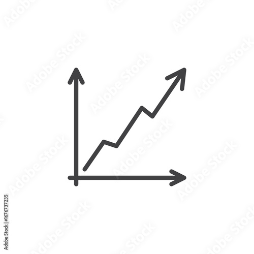 Line Graph trend icon