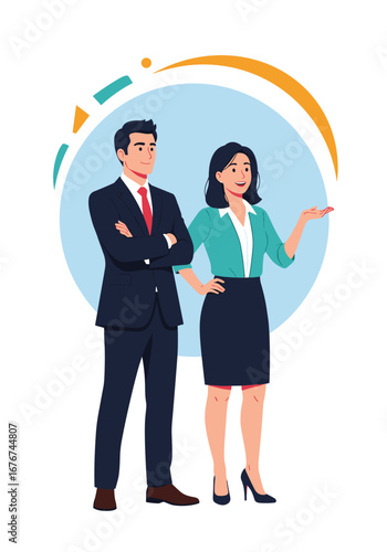 Professional business partnership for corporate growth and client relations