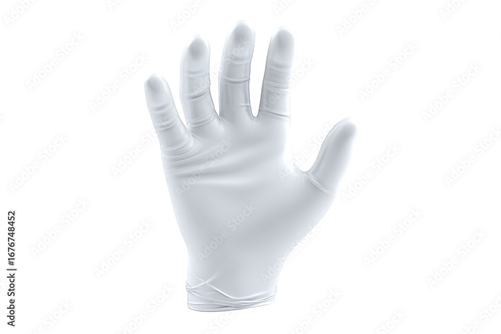 Obraz premium White medical glove