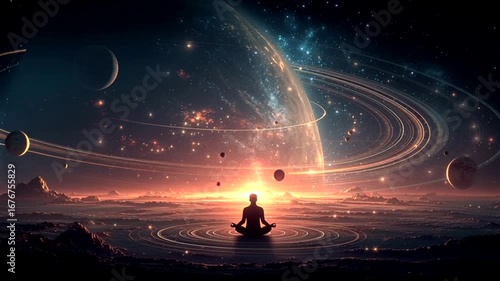 Meditating in the Cosmic Universe