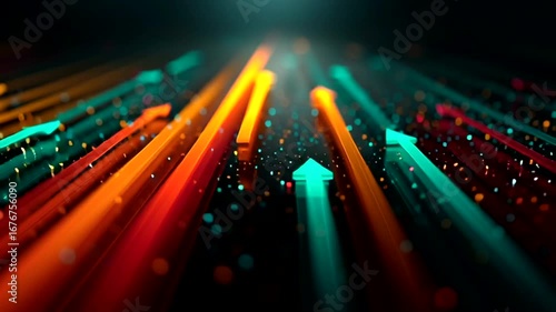 Arrows Pointing Towards Progress