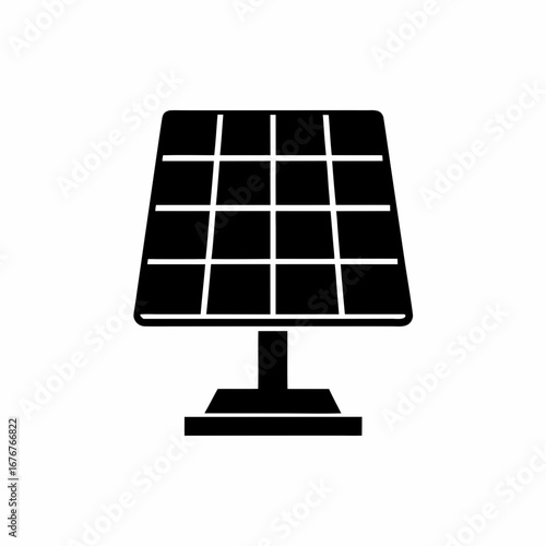 creative details solar panel icon vector illustration