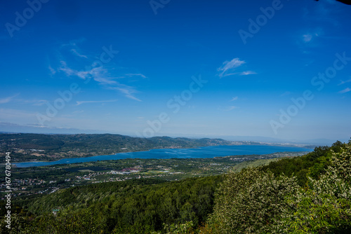 Scenic view of Sapanca Lake from Kartepe