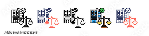Corporate Ethics multiple icon