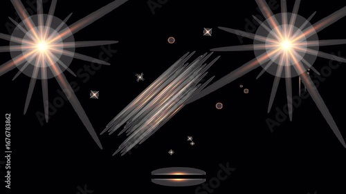 Night Mode Fire Flames Loop Animation – 4K Seamless Background