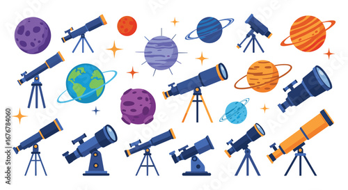 Exploring the cosmos discovering distant worlds through powerful telescopes