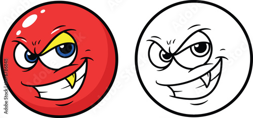 Colorful Cartoon Abacus for Math Learning & Education"