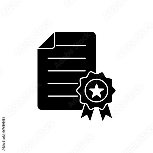 affidavit icon outline editable stroke line drawing eps