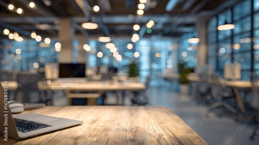 custom made wallpaper toronto digitalModern office workspace with natural light and sleek furniture during daytime