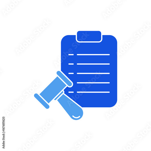 power of attorney icon outline editable stroke line drawing eps