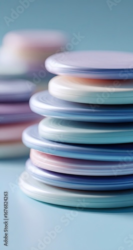 Chromatic Convergence Neo-Pastel Visions