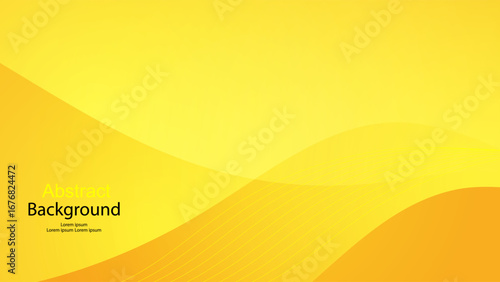 Yellow color background abstract art vector
