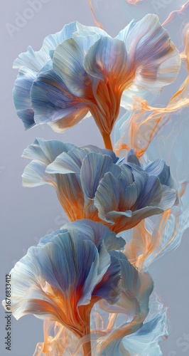 Chromatic Bloom Neo-Floral Genesis (19)