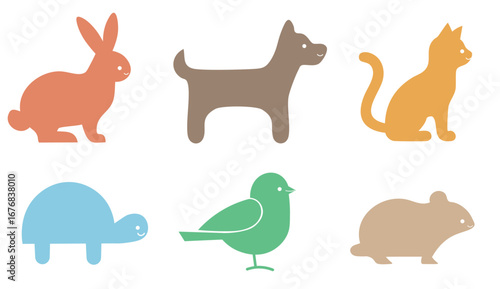 動物カットイラスト