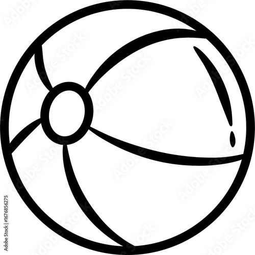 Beach Ball Doodle