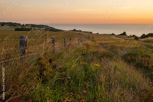 krajobraz , wschód słońca 
