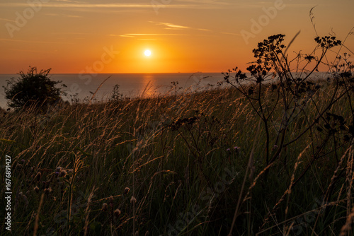 krajobraz , wschód słońca 