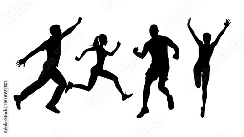 Black Cat Silhouette animal feline