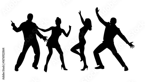 Black Silhouette of a Dog's Head animal