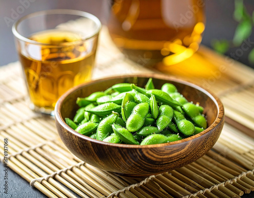 梅酒と枝豆