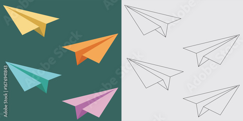 Free Download Paper Airplane Icon – Minimal Vector Design for Communication, Message, and Send Symbols
 - GFXLoad