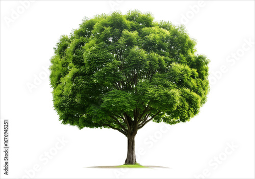 tree isolated on white