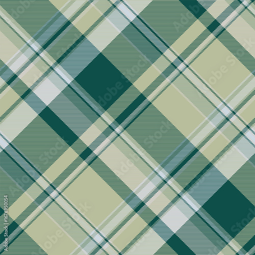 Classic plaid pattern in muted greens and beige. Versatile for textiles, backgrounds, or designs needing a traditional, natureinspired aesthetic. Timeless texture.