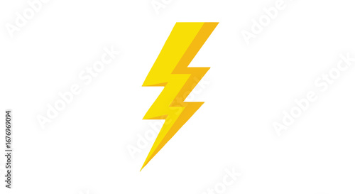 Electric Spark: Striking Bolt of Energy Illustration, signifying power and voltage, in digital art style, representing intense current and