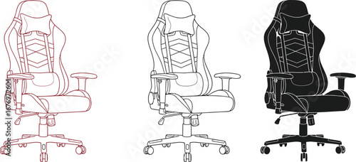 Gaming chair ergonomic chair office chair computer chair seat