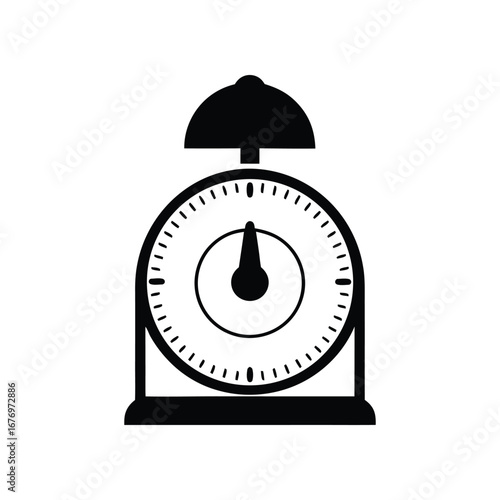 Precise Weighing: A vintage scale, with intricate details, standing as a symbol of precision, balance, and accurate measurement.