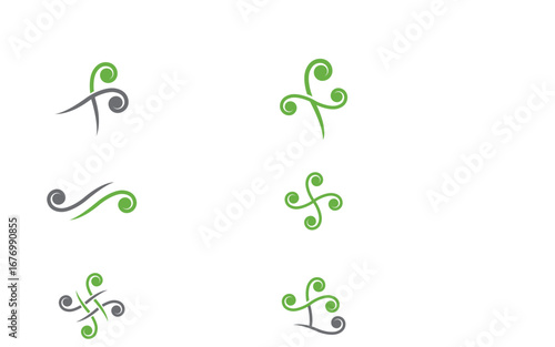 Tree leaf ecology nature  Healthy vegan concept element v4.42