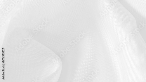 Luxury white Silk Fabric Background Smooth Texture Elegant Draped Material