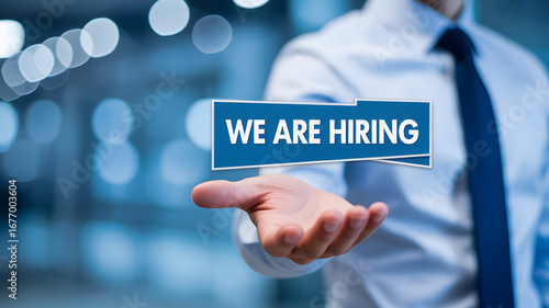 Open opportunity presented: We are hiring for your future career growth
