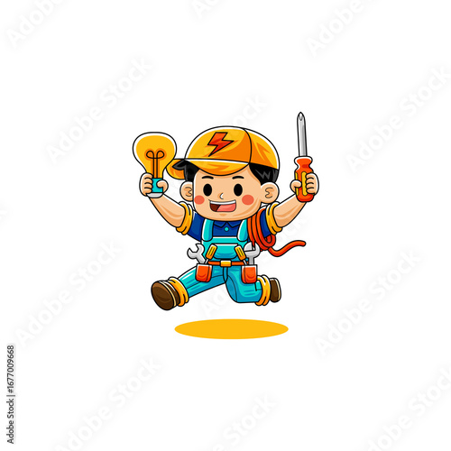 logo for an electrician