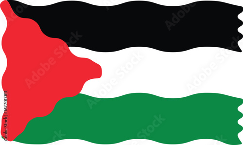 Independence flag of Syria. New flag of Syria 2025,2026 vector. National circular flag of Syria country , vector design and illustration