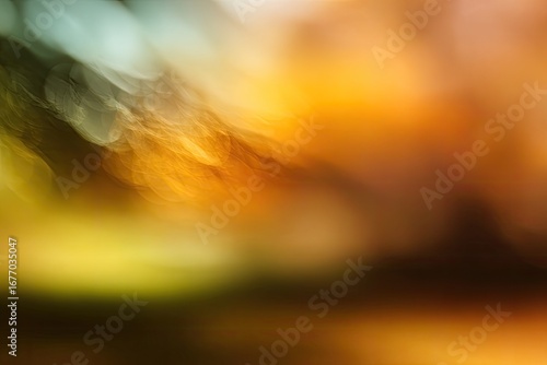 Abstract blurred background, warm hues
