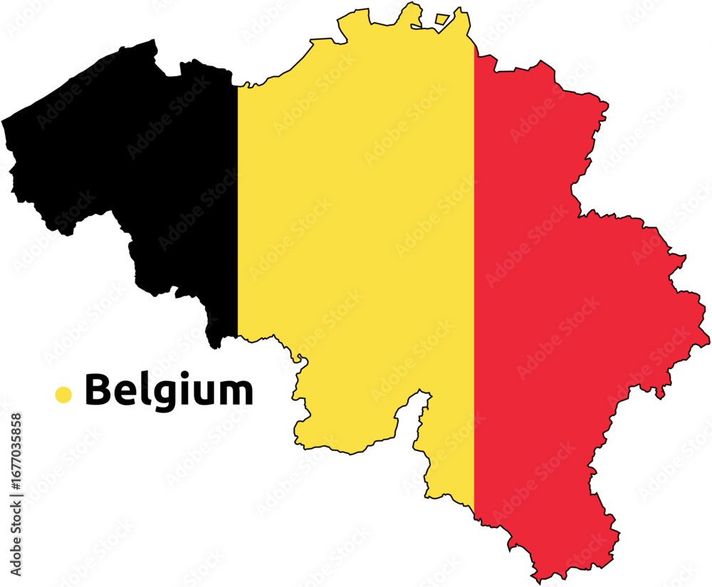 Fototapeta premium map, flag, country, europe, illustration, vector, geography, isolated, outline, symbol, 3d, white, germany, icon, shape, nation, italy, red, atlas, border, cartography, state, travel, france, lebanon