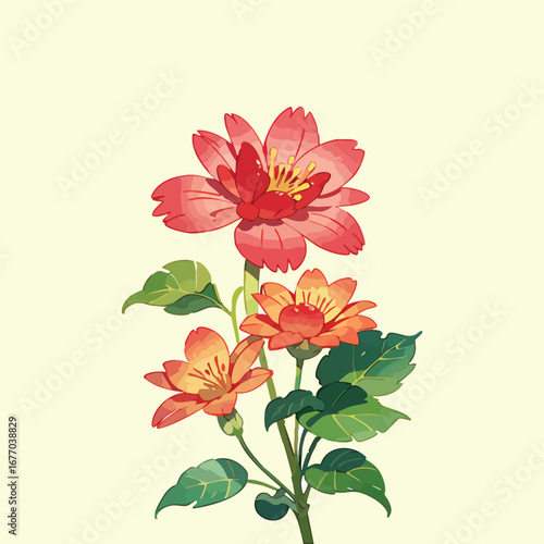 Beautiful seamless floral water color pattern Set
 Art & Illustration
