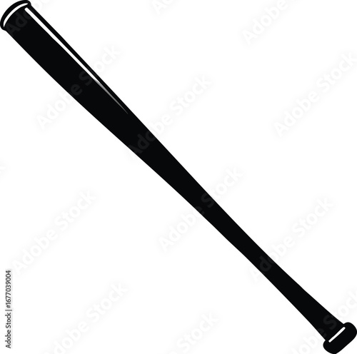 Vector baseball bat icon