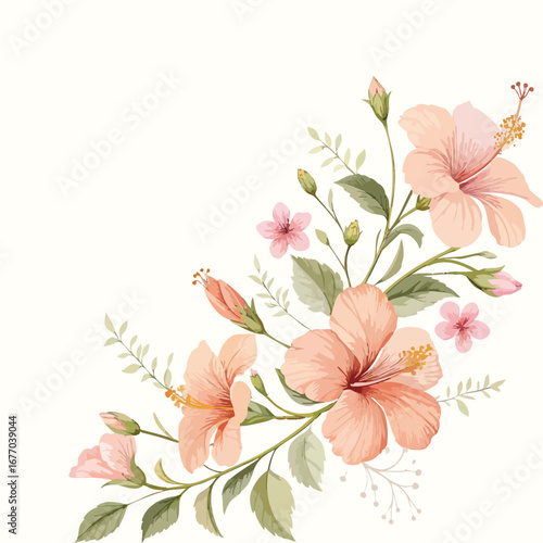 Beautiful seamless floral water color pattern Set
 Art & Illustration