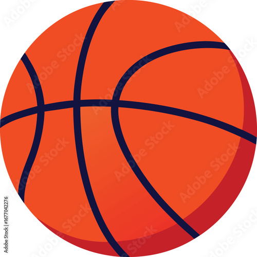 Vector basketball icon