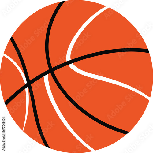 Vector basketball icon