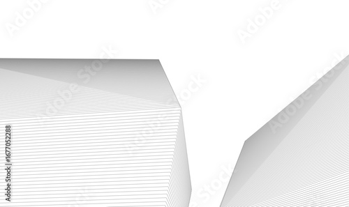 abstract architecture vector 3d background
