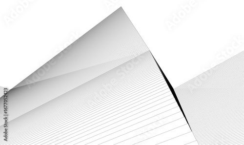 abstract architecture vector 3d background