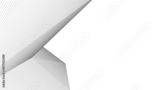 abstract architecture vector 3d background