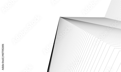 abstract architecture vector 3d background