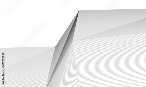 abstract architecture vector 3d background