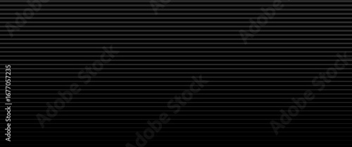 Black oblique straight line background. Masculine dark linear abstract wallpaper. Elegant luxury striped gradient texture. Grey diagonal lines backdrop for flyer, banner, poster, presentation.